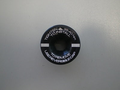 CRANK BOLT 3D+ DRIVE SIDE ALLOY BLACK