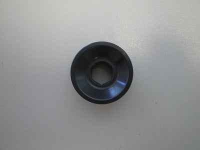 CRANK BOLT 3D NON-DRIVE SIDE ALLOY BLACK