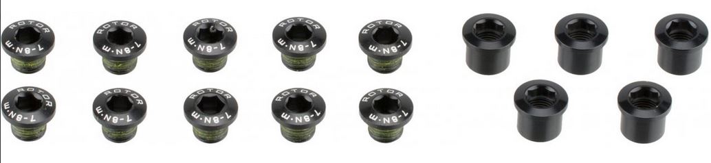 CHAINRING BOLT SET ROAD TRIPLE