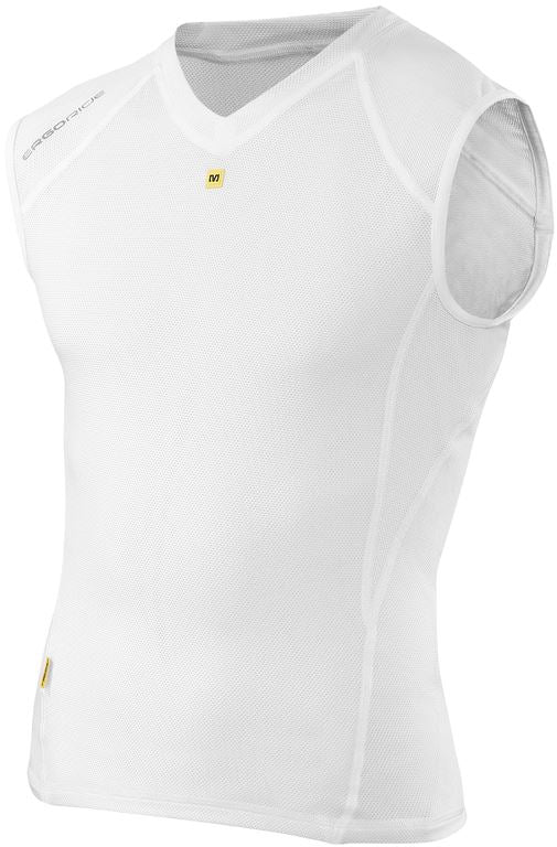 ECHELON SLEEVELESS BASE LAYER WHITE XXL