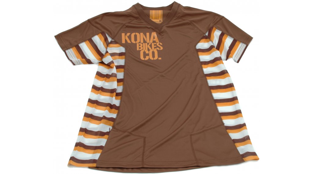 JERSEY MEN'S STRIPES S/S BROWN - M