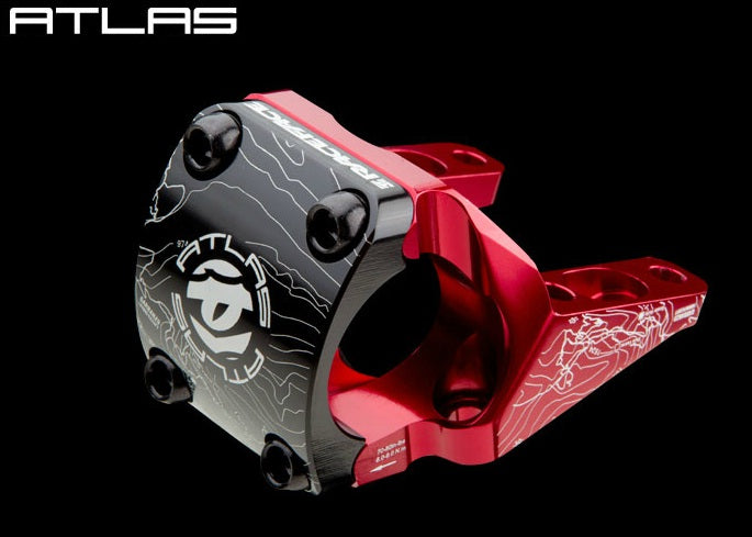 STEM ATLAS DIRECT MOUNT RED 31.8 x 50 / 30 RED