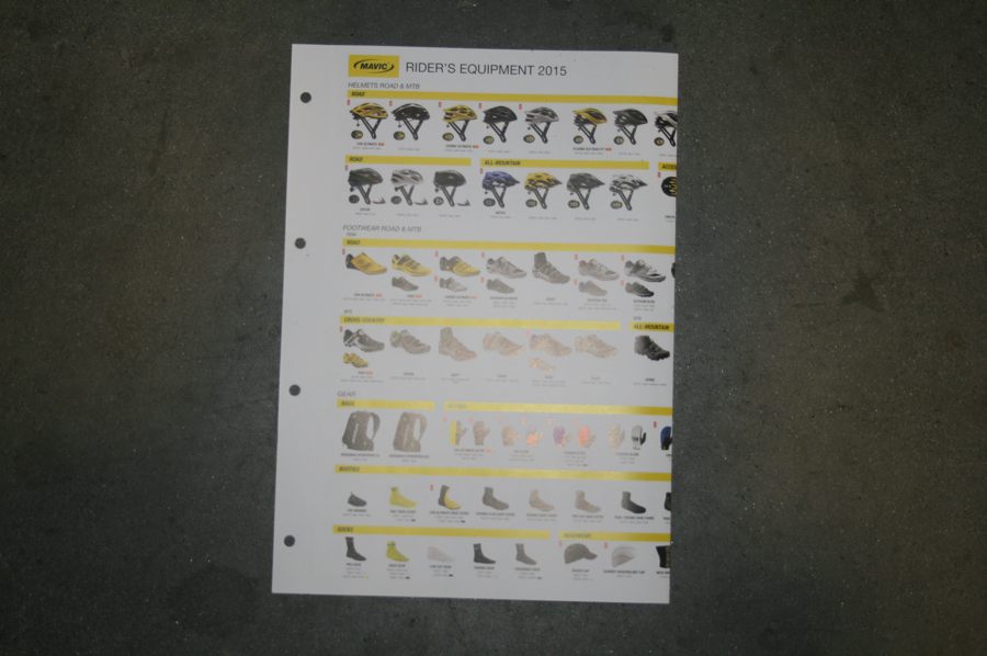 MAVIC 1*25 POSTERS BIKE SYSTEMS ENGL 2016