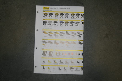 MAVIC 1*25 POSTERS BIKE SYSTEMS ENGL 2016