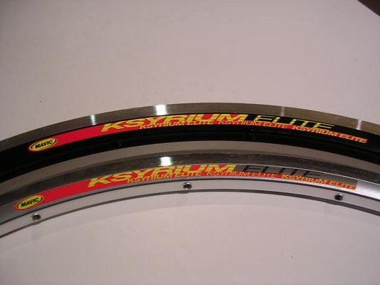 RIM KSYRIUM ELITE 07 BLACK FRONT NLA