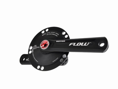 CRANKSET FLOW AERO BCD130x5 170mm BLACK