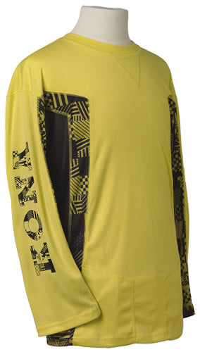 JERSEY MEN'S PATCHWORK LS - L