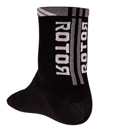 ROTOR SOCK BLACK MEDIUM (40-44)