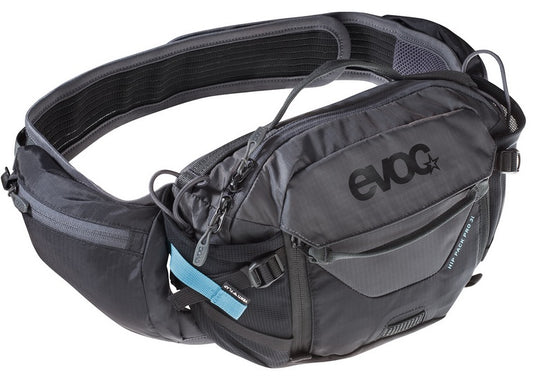 EVOC HIP PACK PRO 3L + 1.5L BLADDER BLACK CARB/GRY