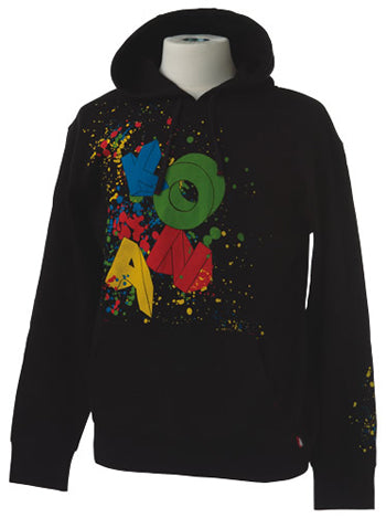 MEN'S SPRAY PAINT HOODY - M