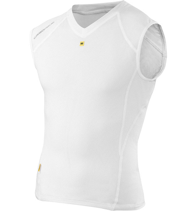 ECHELON SLEEVELESS BASE LAYER WHITE XL