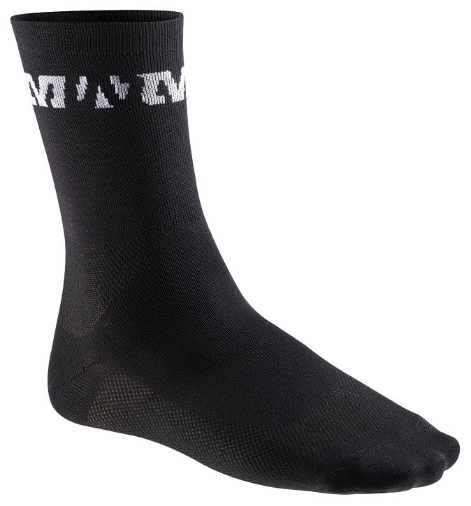 SOCK PRO BLACK 3942 MEDIUM