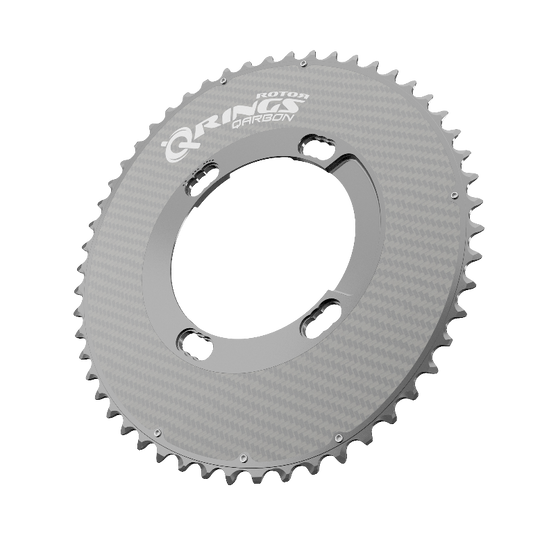 Q RING QARBON 53T BCD110 SHIMANO X4 BLACK