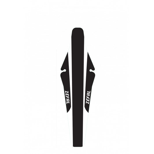 SHIELD LITE M REAR MUDGUARD - WHITE/BLACK