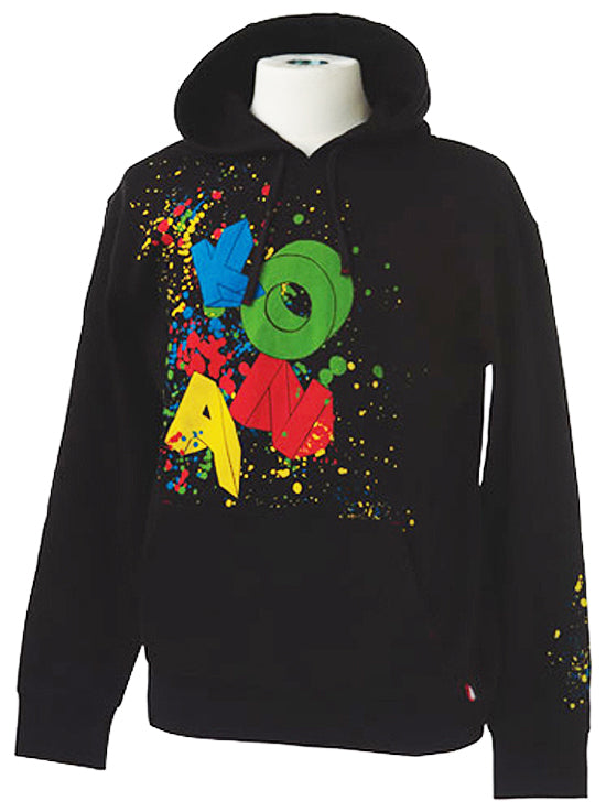 MEN'S SPRAY PAINT HOODY - L